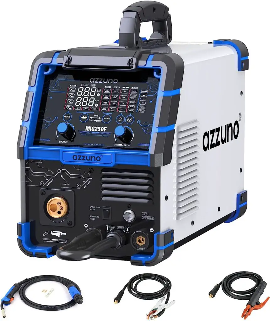 AZZUNO Aluminum 250Amp MIG Welder